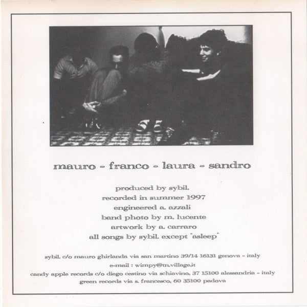 Sybil.* : In A Small Town (CD, EP)