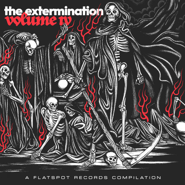 Various : The Extermination Volume. 4 (LP, Album, Comp, Red)