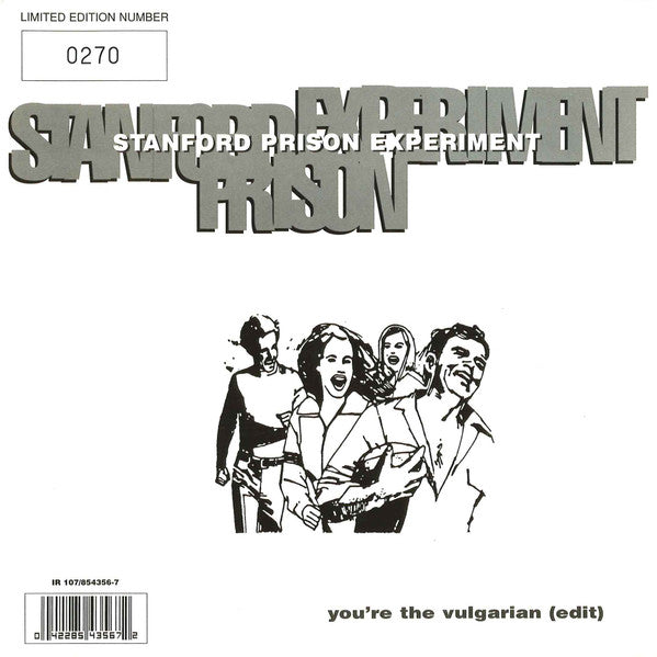 Quicksand (3) / Stanford Prison Experiment : Quicksand / Stanford Prison Experiment (7", Ltd, Red)