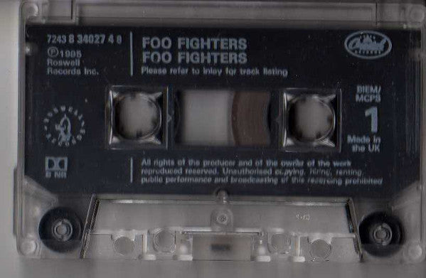 Foo Fighters : Foo Fighters (Cass, Album)