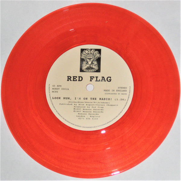 Red Flag* : Red Flag 77 Live At The Silver Star (7", Red)