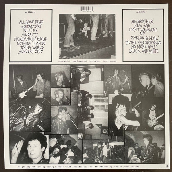 Subhumans : The Day The Country Died (LP, Album, Ltd, RM, Whi)