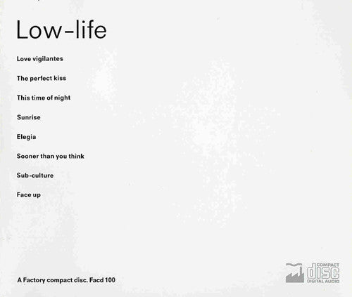 New Order : Low-life (CD, Album, Pre)