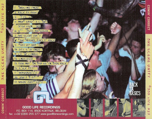 Comin' Correct : One Scene Unity (CD, Album)