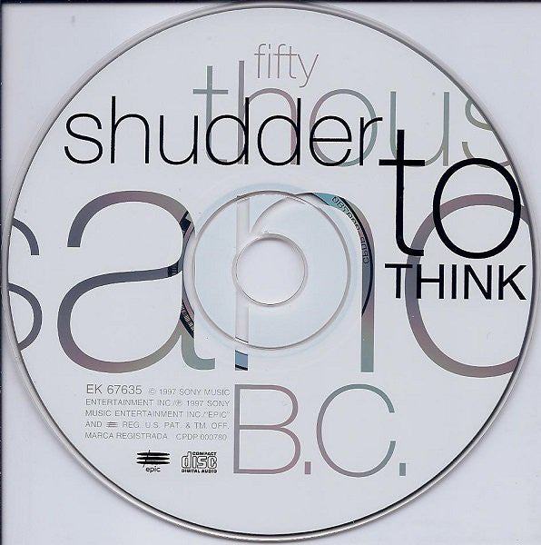 Shudder To Think : 50,000 B.C. (CD, Album, Enh)