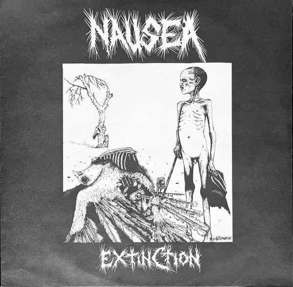 Nausea (2) : Extinction (LP, Album, RP)