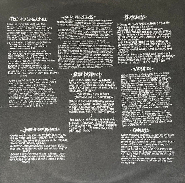 Nausea (2) : Extinction (LP, Album, RP)