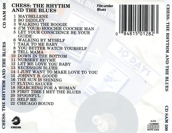 Various : Chess: The Rhythm And The Blues (CD, Comp, Mono)