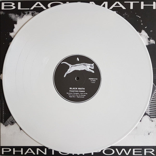 Black Math : Phantom Power (LP, Ltd, Whi)