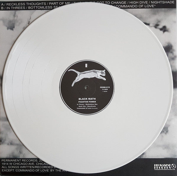 Black Math : Phantom Power (LP, Ltd, Whi)