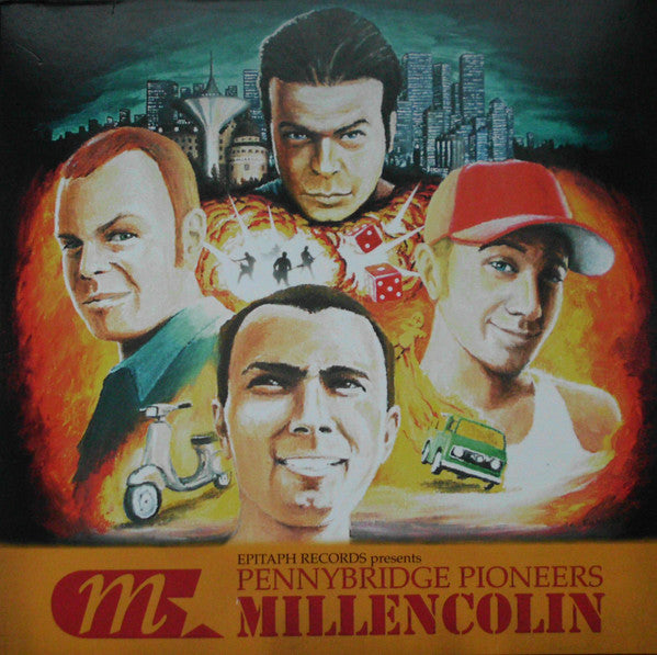 Millencolin : Pennybridge Pioneers (LP, Album, Bla)