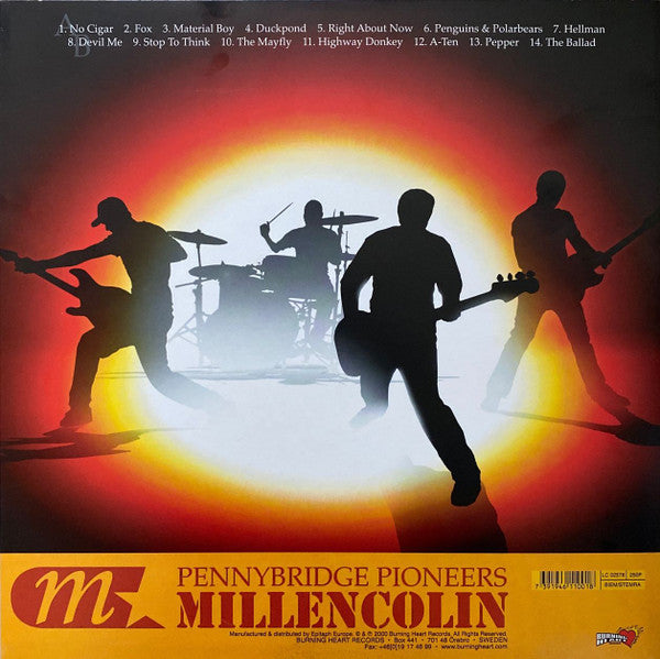 Millencolin : Pennybridge Pioneers (LP, Album, Bla)