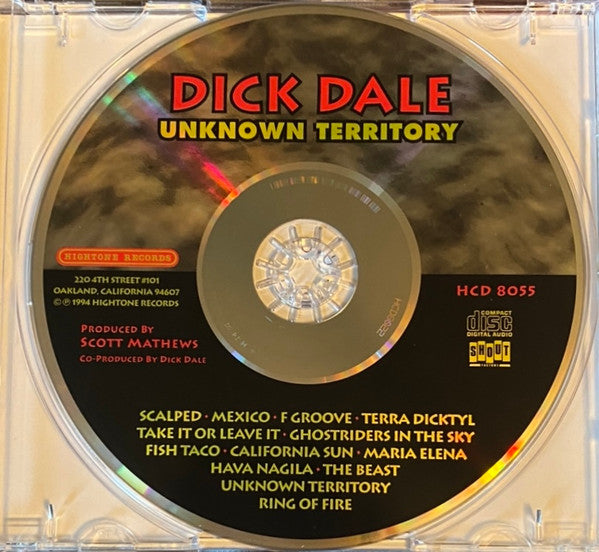 Dick Dale : Unknown Territory (CD, Album, RE)
