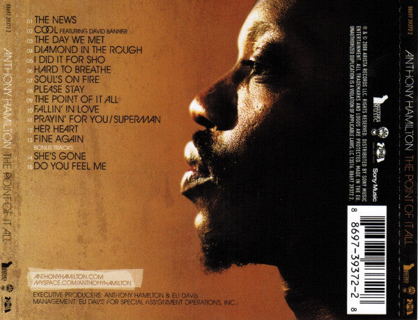 Anthony Hamilton : The Point Of It All (CD, Album)