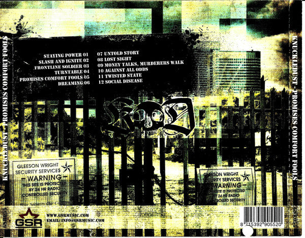 Knuckledust : Promises Comfort Fools (CD, Album + DVD-V)