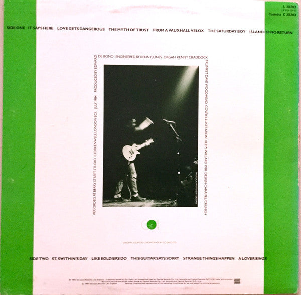 Billy Bragg : Brewing Up With Billy Bragg (LP, Album)