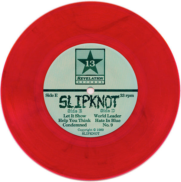 Slipknot (2) : Slipknot (7", EP, Red)