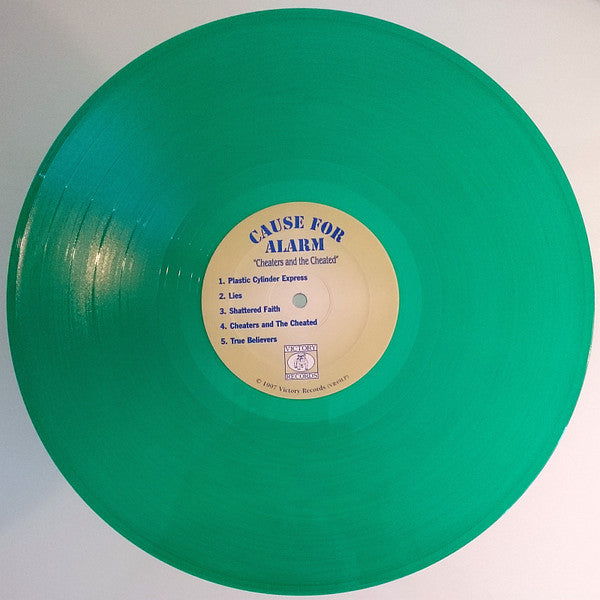 Cause For Alarm : Cheaters And The Cheated (LP, Album, Gre)