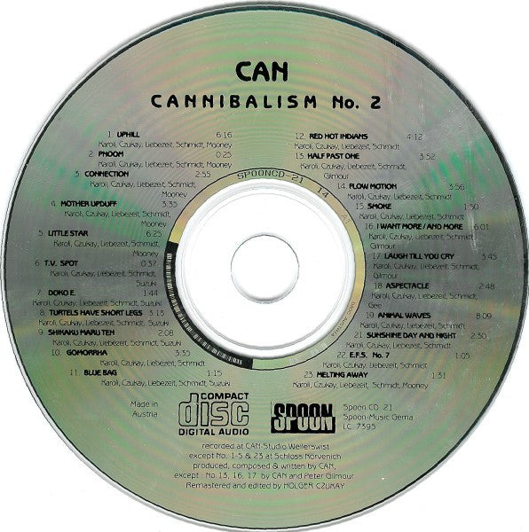 Can : Cannibalism 2 (CD, Comp)