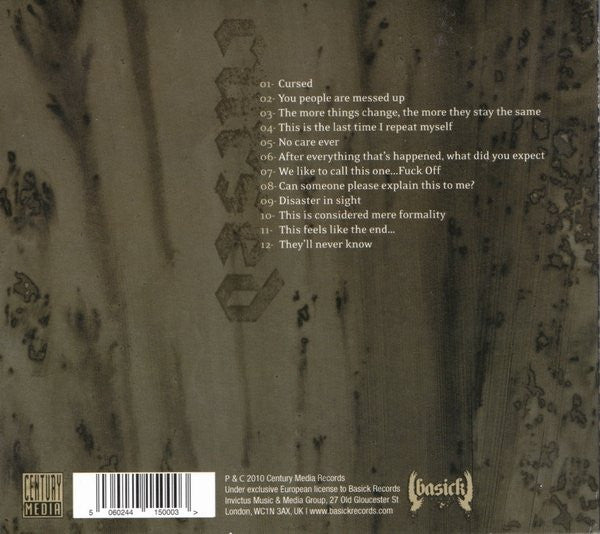 Ion Dissonance : Cursed (CD, Album, Dig)