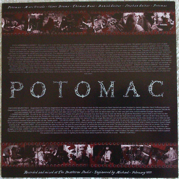 Potomac : Synaptic Syntax Error (LP, Album, Whi)