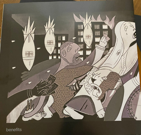 Benefits (2) : Nails (LP, Album, Ltd, Ora)