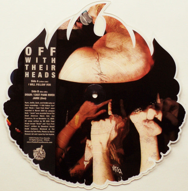 Off With Their Heads : I Will Follow You (7", Shape, Ltd, Pic)