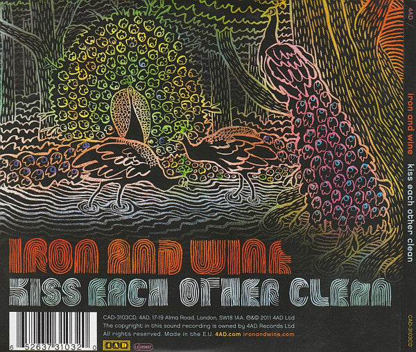 Iron And Wine : Kiss Each Other Clean (CD, Album)