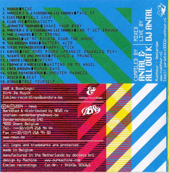 Various : Paradisco3000 Presents Chicago Boogie (CD, Comp, Mixed, Sli)