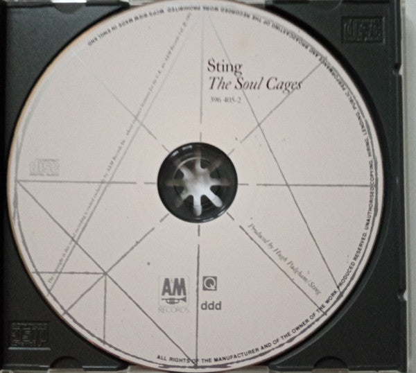 Sting : The Soul Cages (CD, Album)