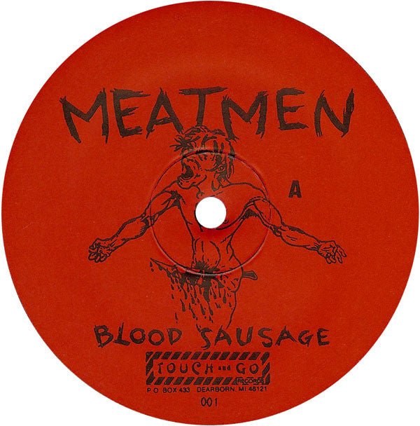 Meatmen : We're The Meatmen And You Suck (LP, RP, Whi)