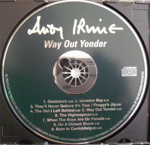 Andy Irvine : Way Out Yonder (CD, Album)