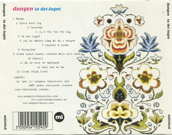 Dungen : Ta Det Lugnt (CD, Album)