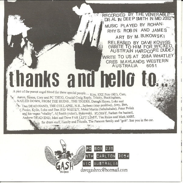 All In Deep Shit : All In Deep Shit (7", EP)