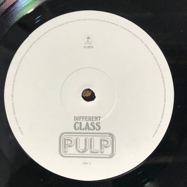 Pulp : Different Class (LP, Album, RE, RP)