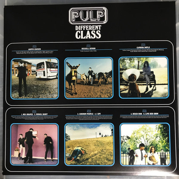 Pulp : Different Class (LP, Album, RE, RP)