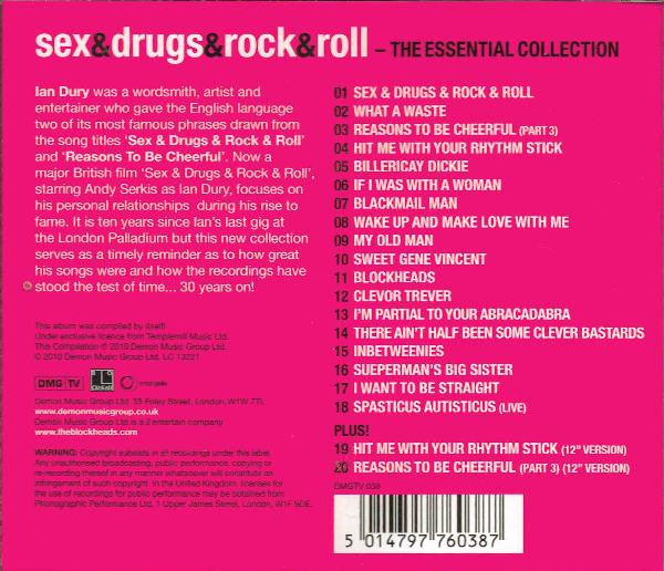 Ian Dury & The Blockheads* : Sex & Drugs & Rock & Roll - The Essential Collection (CD, Comp)