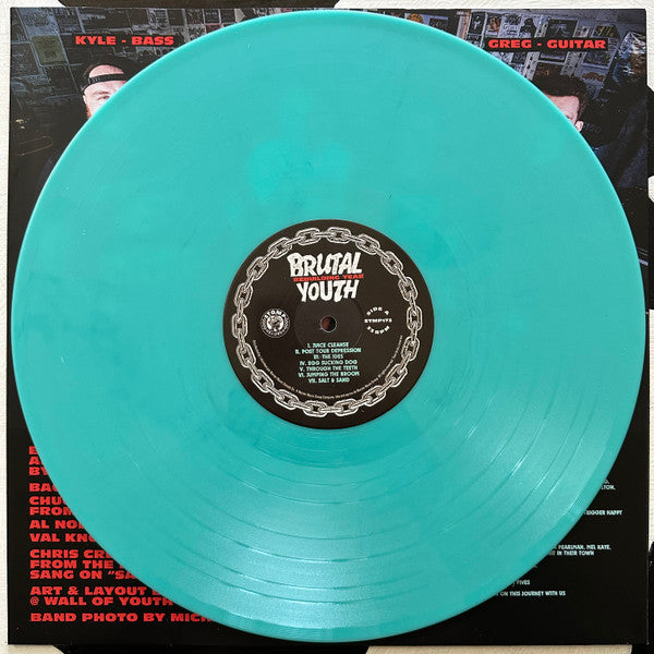 Brutal Youth : Rebuilding Year (LP, Ltd, Pow)
