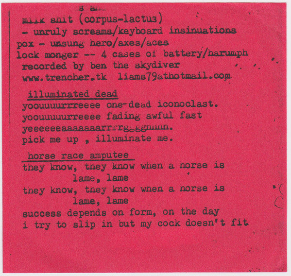 Kinetic- Crash- Co-operation* / Trencher : Kinetic- Crash- Co-operation / Trencher (5", Blu)