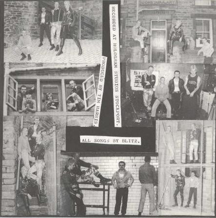 Blitz (3) : All Out Attack E.P. (7", EP, RP, W/Lbl)