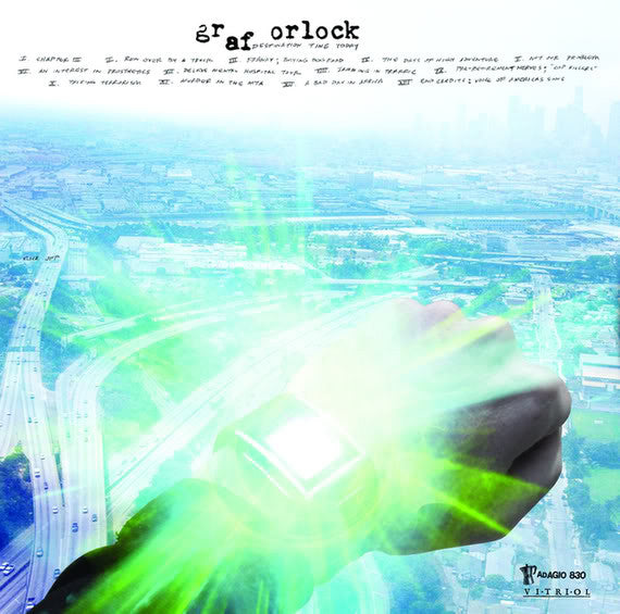 Graf Orlock : Destination Time Today (LP, Album, Whi)