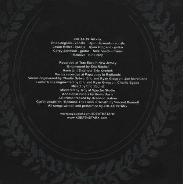 xDEATHSTARx : We Are The Threat (CD, Album)
