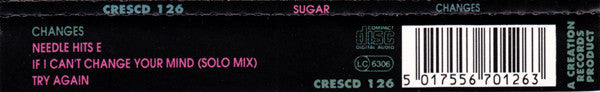 Sugar (5) : Changes (CD, Single)