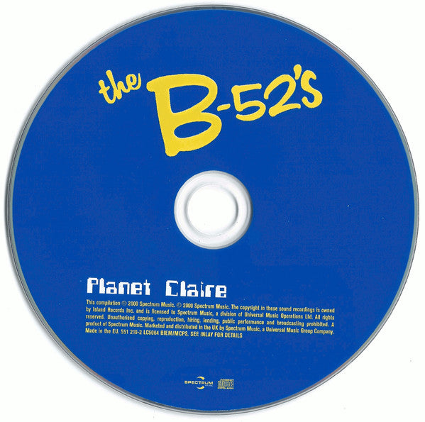 The B-52's : Planet Claire (CD, Comp, RE)