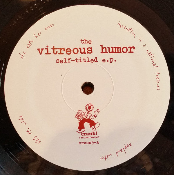 Vitreous Humor : The Vitreous Humor Self-Titled E.P. (10", EP, Ltd)