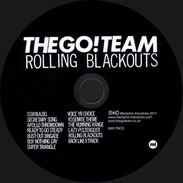 The Go! Team : Rolling Blackouts (CD, Album, Dig)