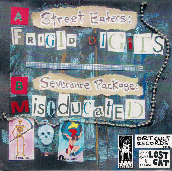 Severance Package / Street Eaters : Polluted Waters.... Split 7″ (7", Fol)