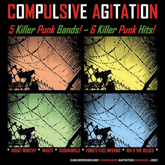 Various : Compulsive Agitation - E.P.  (7", EP, Comp)