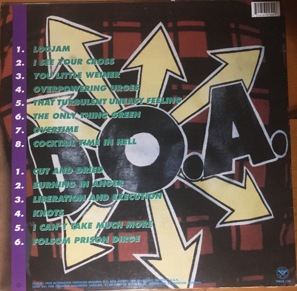 D.O.A. (2) : Loggerheads (LP)