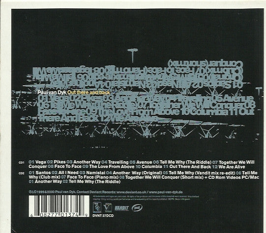 Paul van Dyk : Out There And Back (CD, Album, Mixed + CD, Enh, Ltd, P/Mixed)